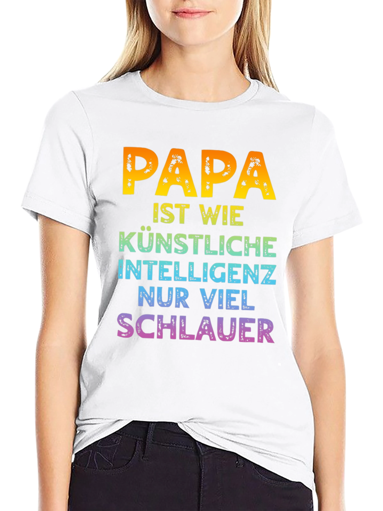 Papa is Smart T-Shirt