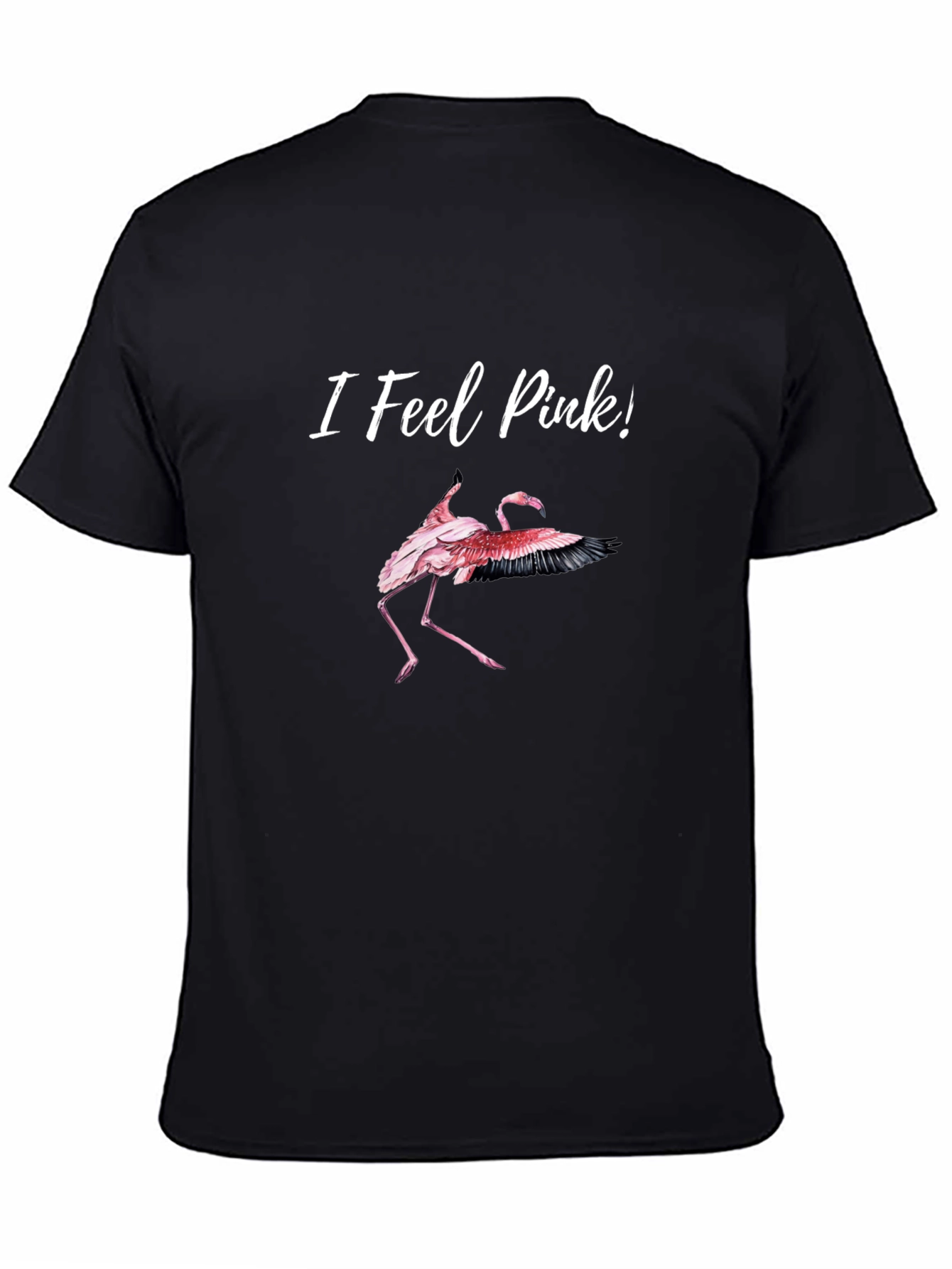 I Feel Pink! Flamingo Graphic Tee