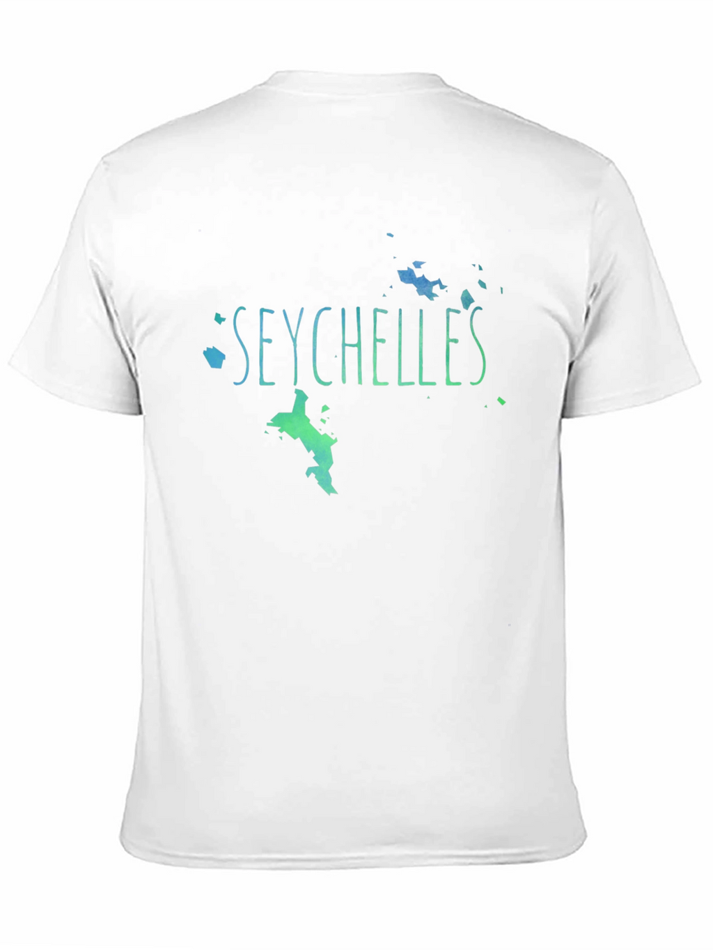 Seychelles Graphic Print Mens T-Shirt