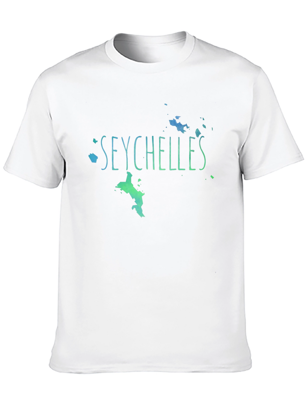 Seychelles Graphic Print Mens T-Shirt