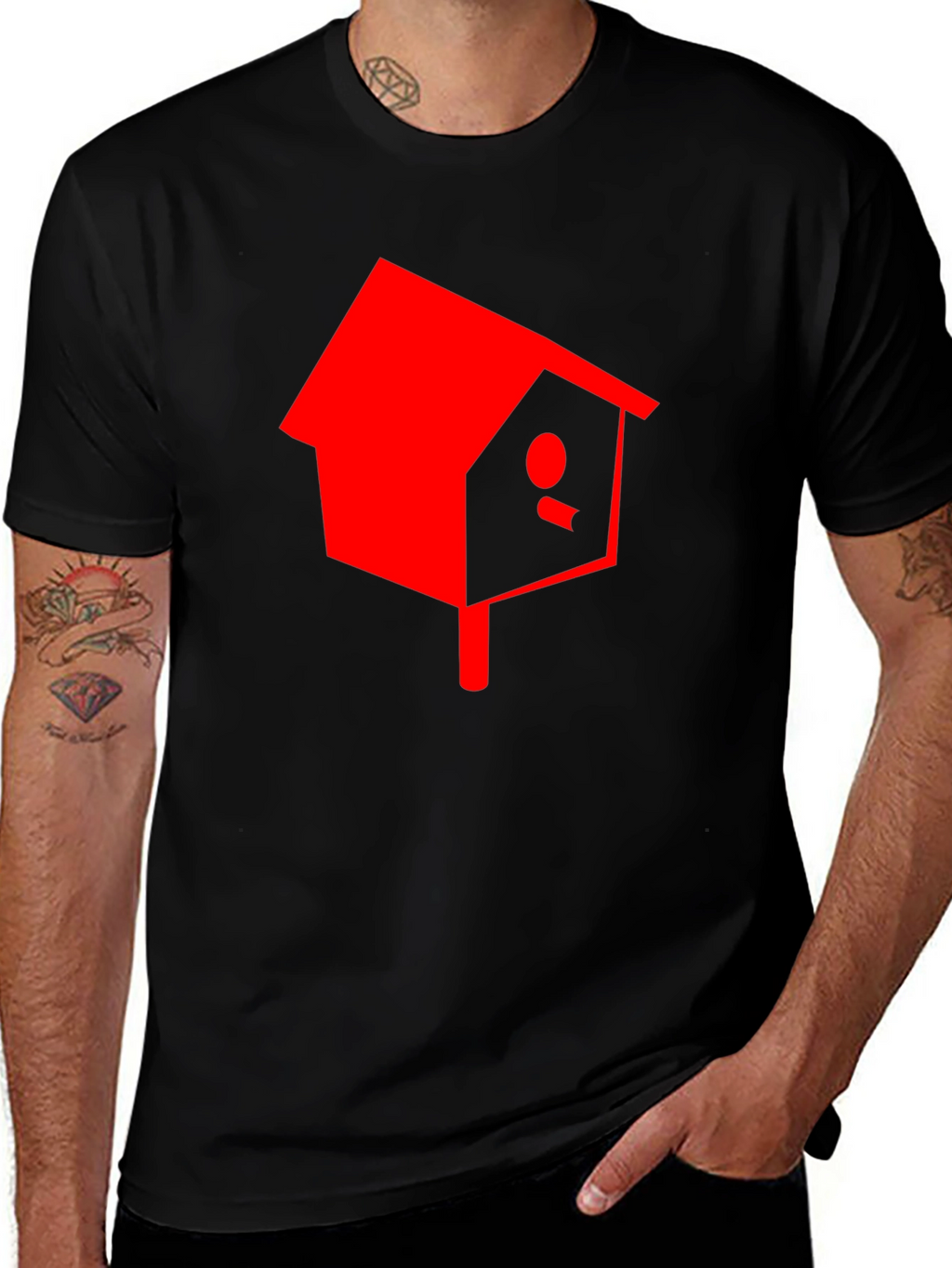 Birdhouse Graphic Tee - Stylish Comfort