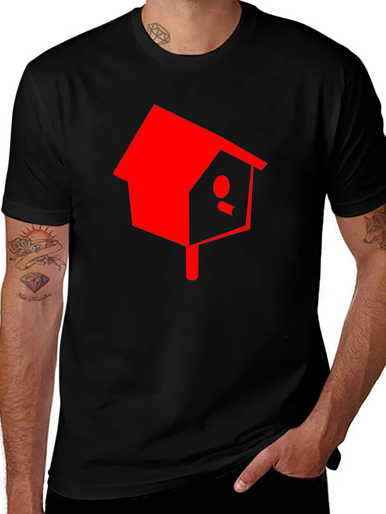 Birdhouse Graphic Tee - Stylish Comfort