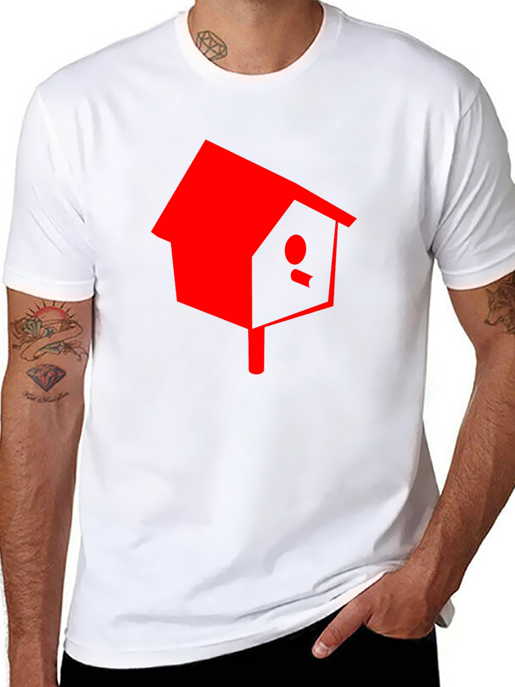 Birdhouse Graphic Tee - Stylish Comfort