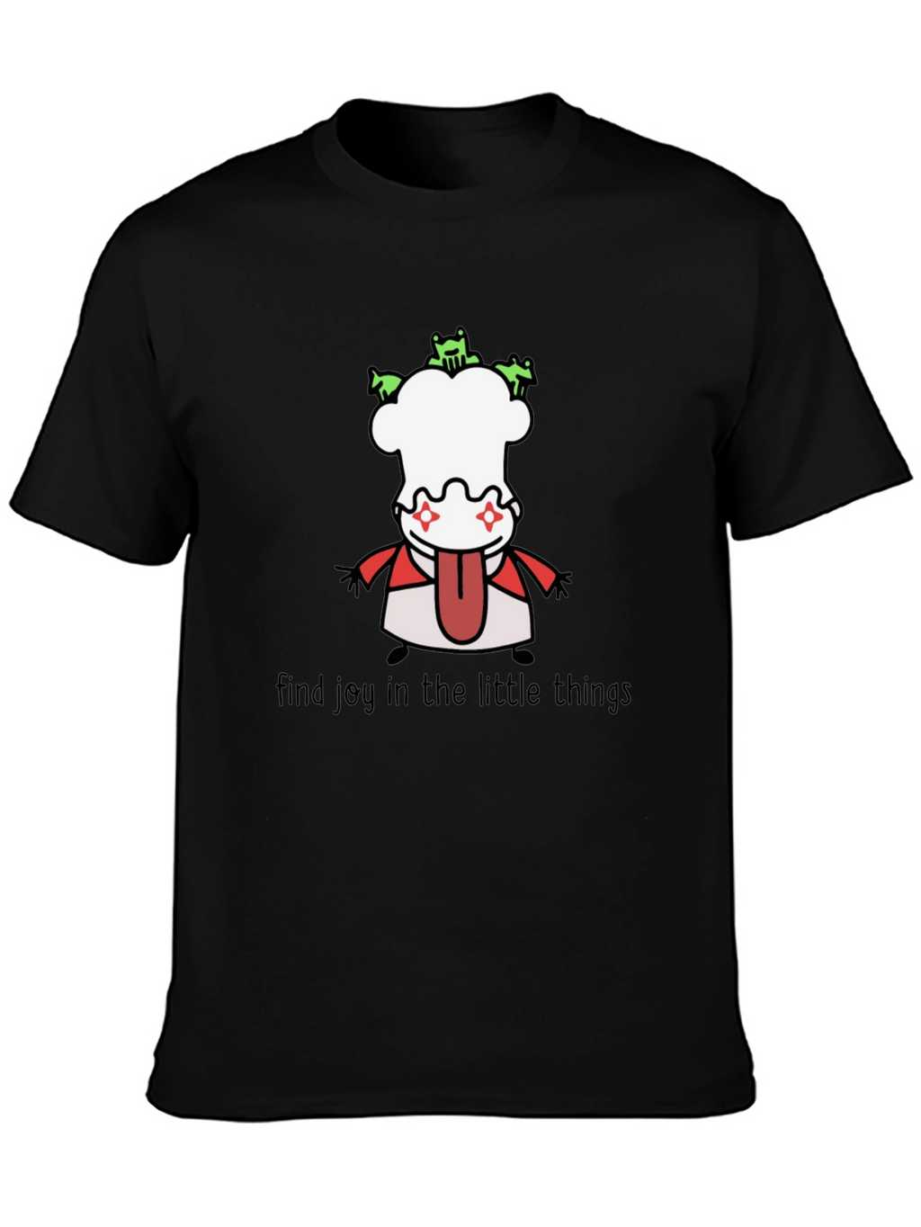Whimsical Graphic Tee: Find Joy in the Little Things