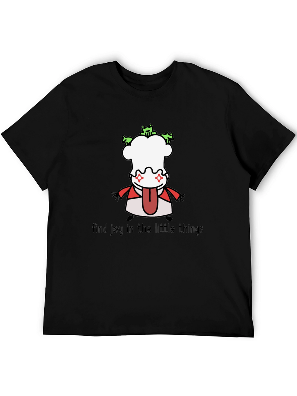Whimsical Graphic Tee: Find Joy in the Little Things