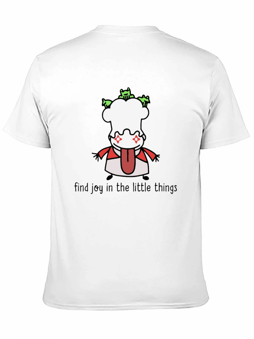 Whimsical Graphic Tee: Find Joy in the Little Things