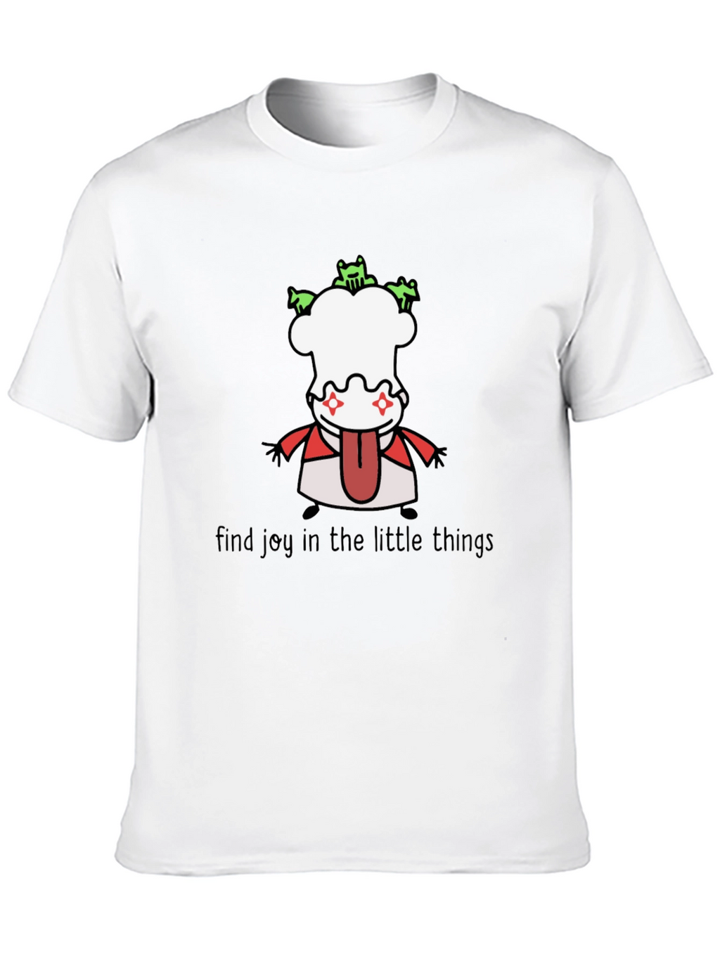 Whimsical Graphic Tee: Find Joy in the Little Things
