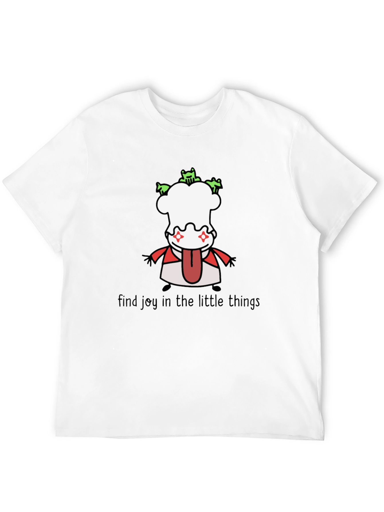 Whimsical Graphic Tee: Find Joy in the Little Things