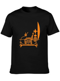 Steampunk Chair Graphic Tee - Modern Comfort