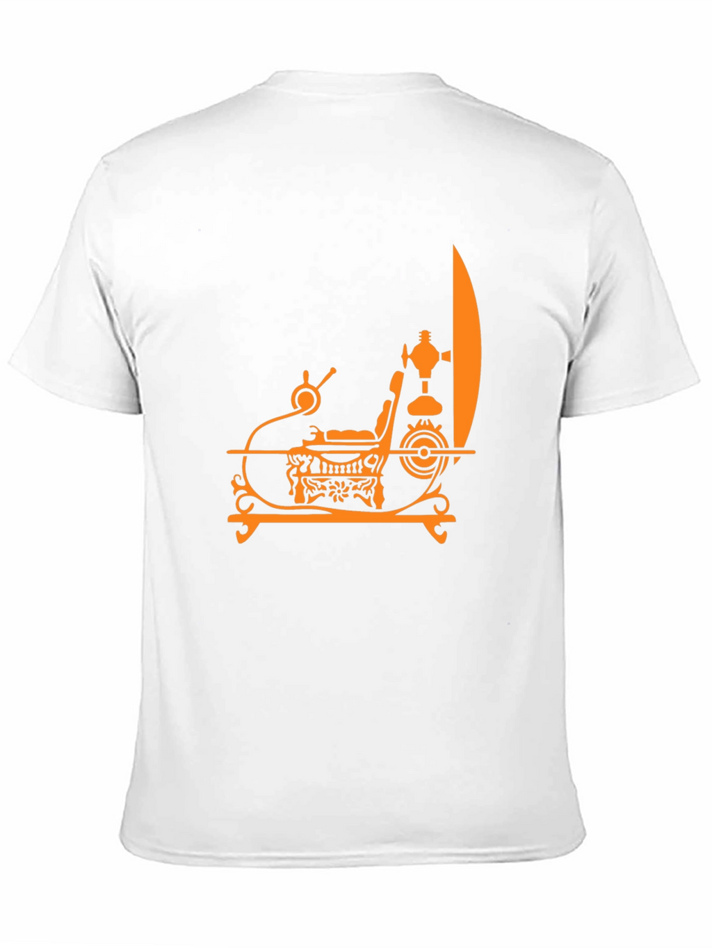 Steampunk Chair Graphic Tee - Modern Comfort