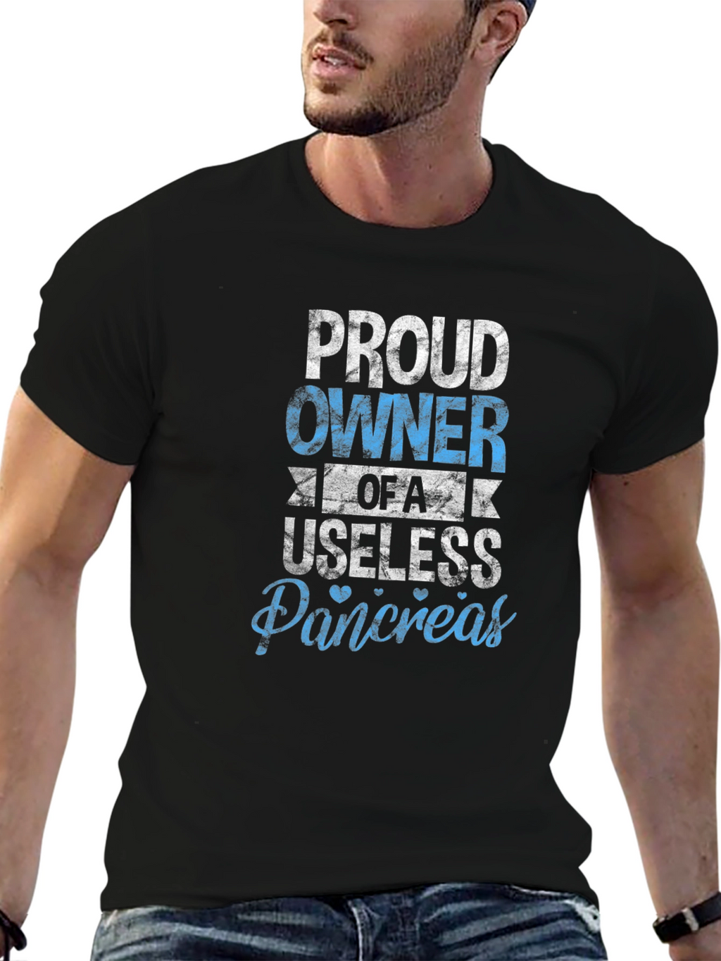Proud Owner of a Useless Pancreas Graphic Tee