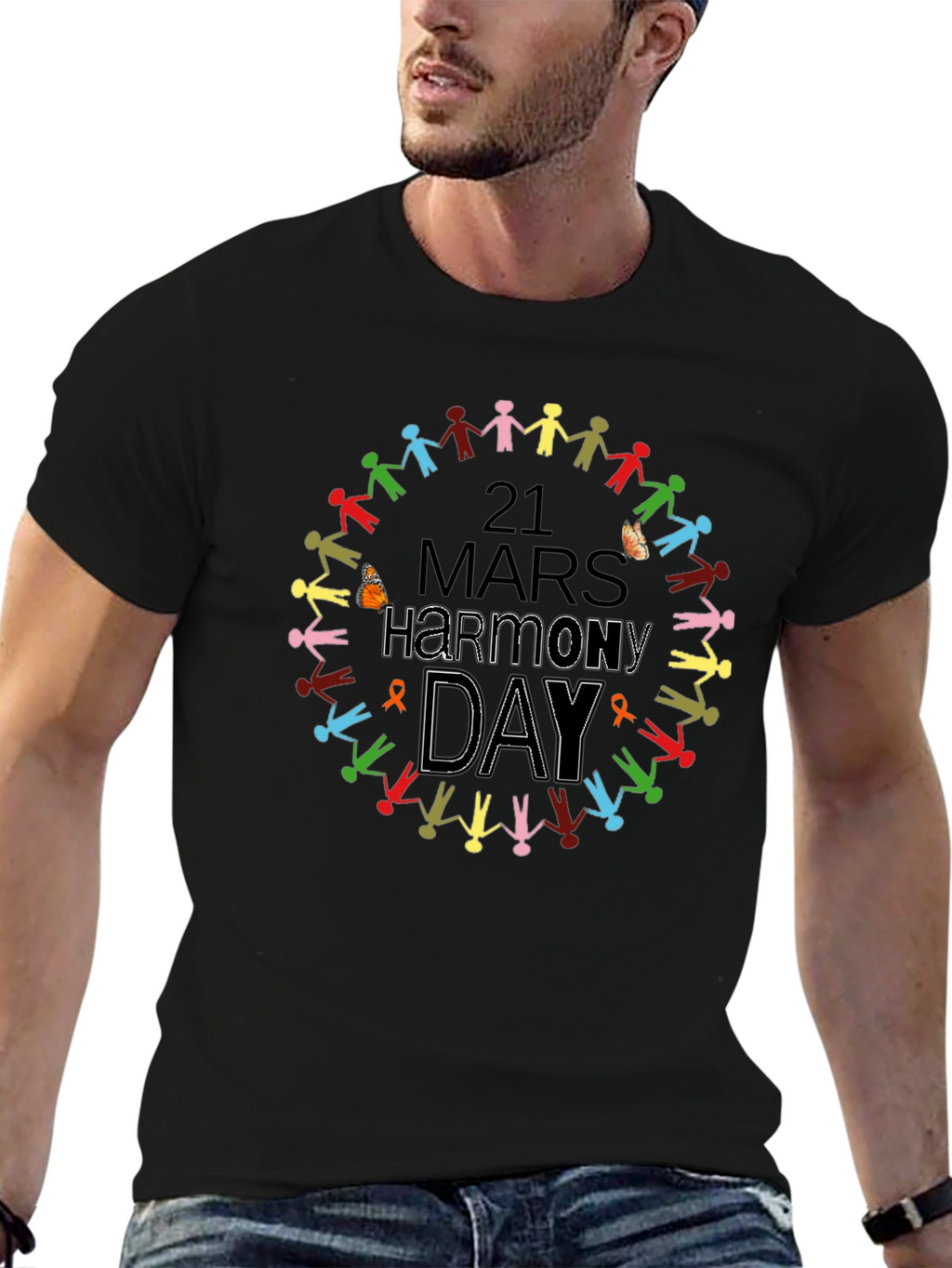 Harmony Day T-Shirt - 21 March Unity Design