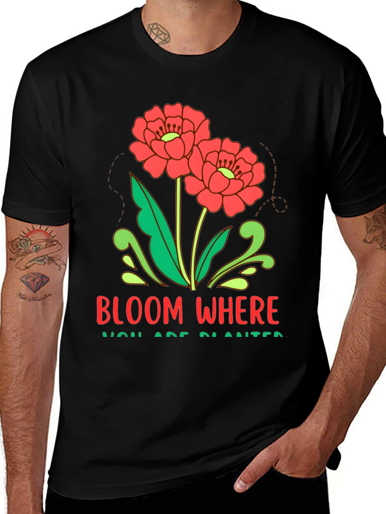 Bloom Where You Are Planted Graphic Tee