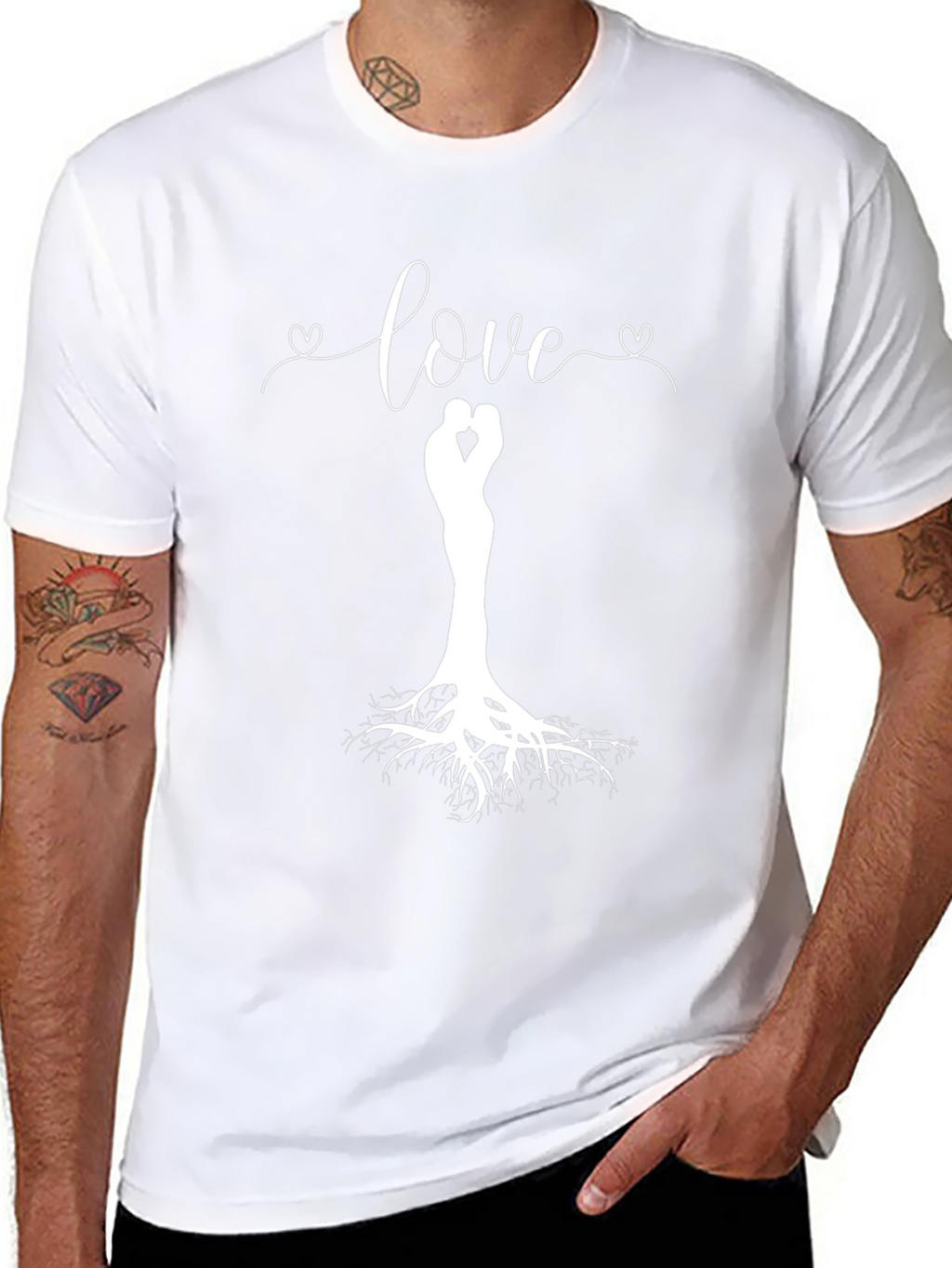 Love Tree Graphic Tee - Black