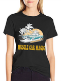 Muscle Car Magic Graphic T-Shirt