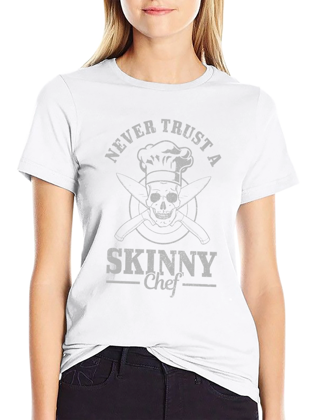 Never Trust a Skinny Chef Graphic Tee