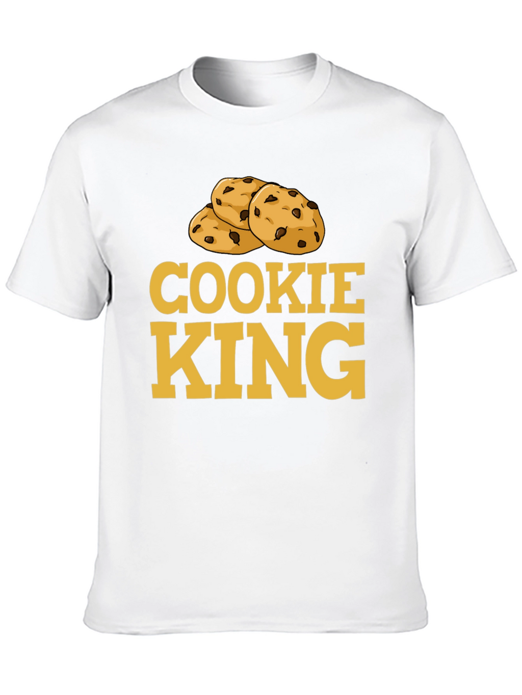 Cookie King T-Shirt - Novelty Foodie Tee