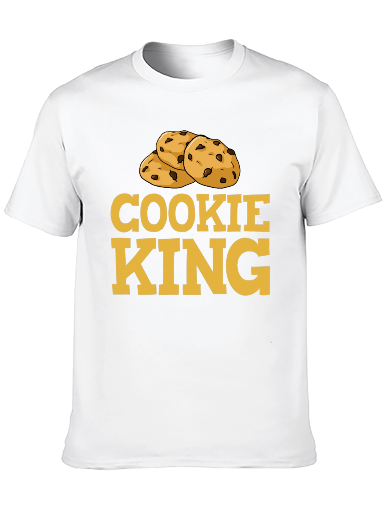 Cookie King T-Shirt - Novelty Foodie Tee