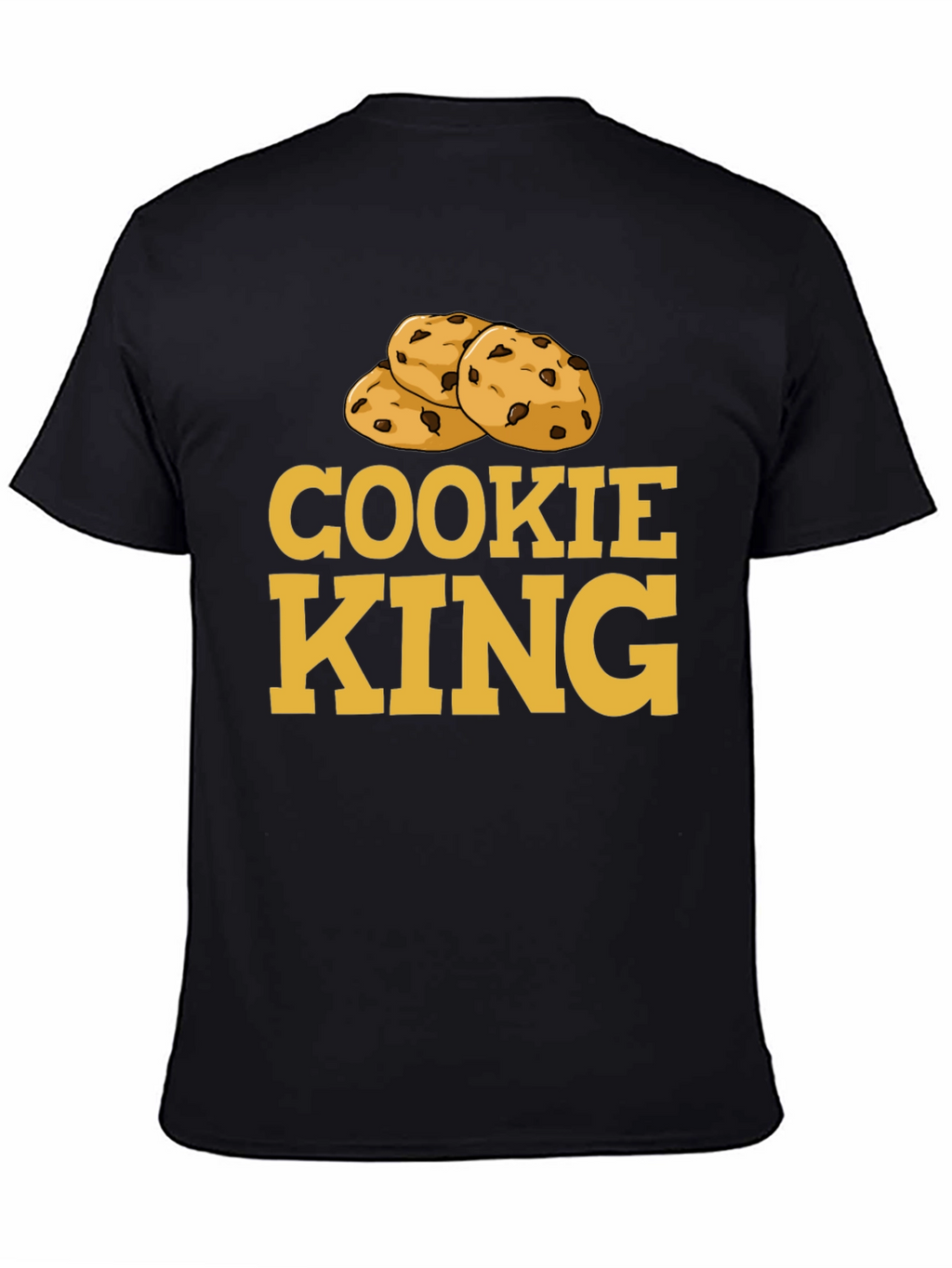 Cookie King T-Shirt - Novelty Foodie Tee