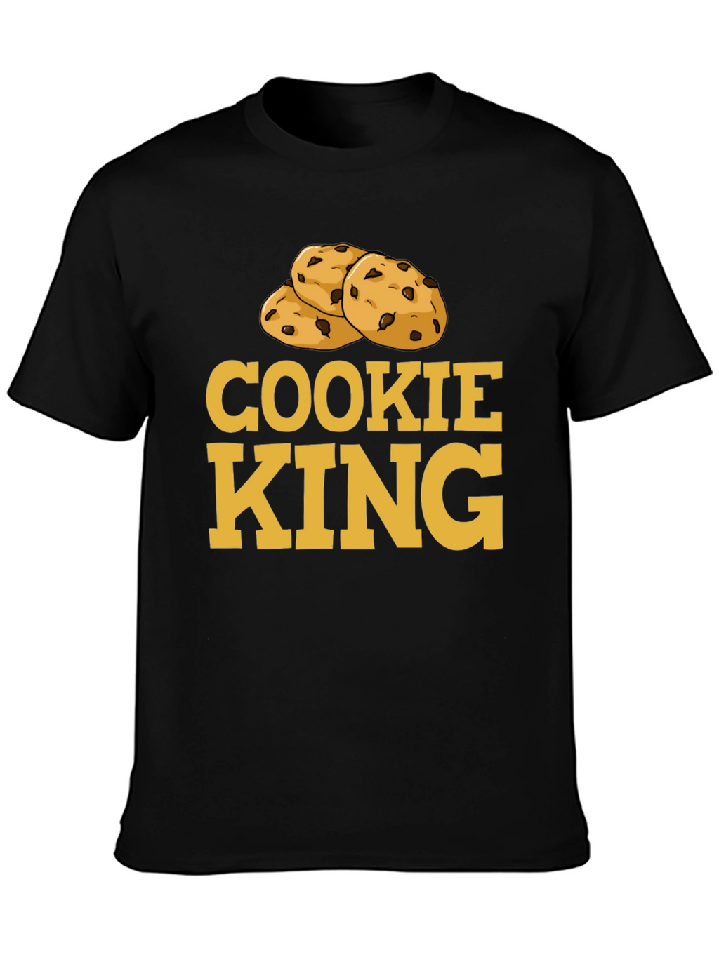 Cookie King T-Shirt - Novelty Foodie Tee