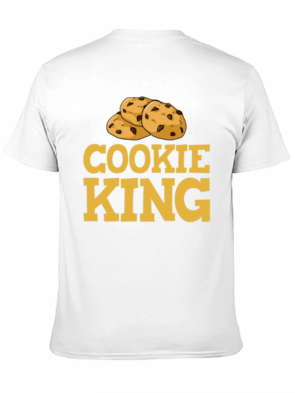 Cookie King T-Shirt - Novelty Foodie Tee