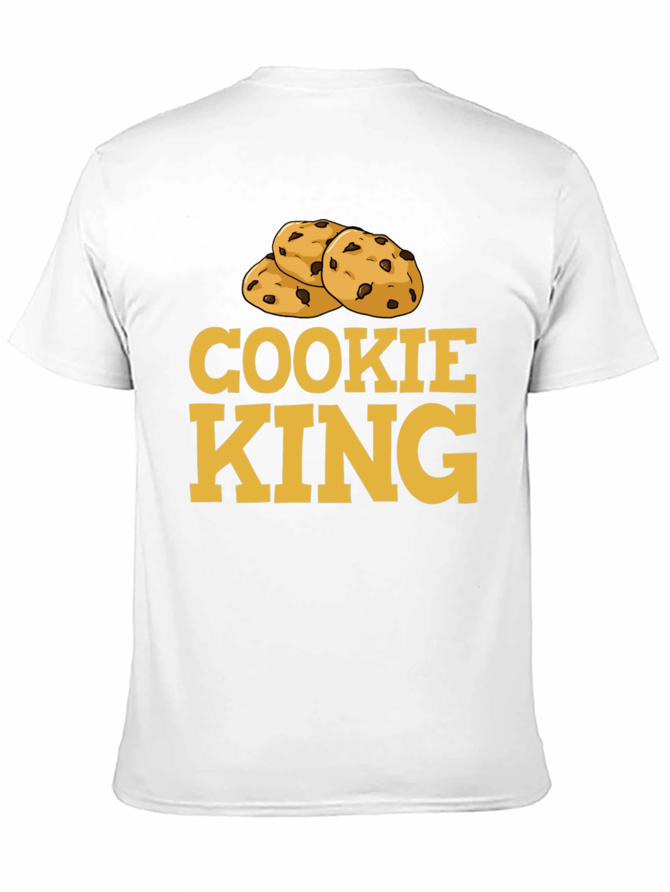 Cookie King T-Shirt - Novelty Foodie Tee