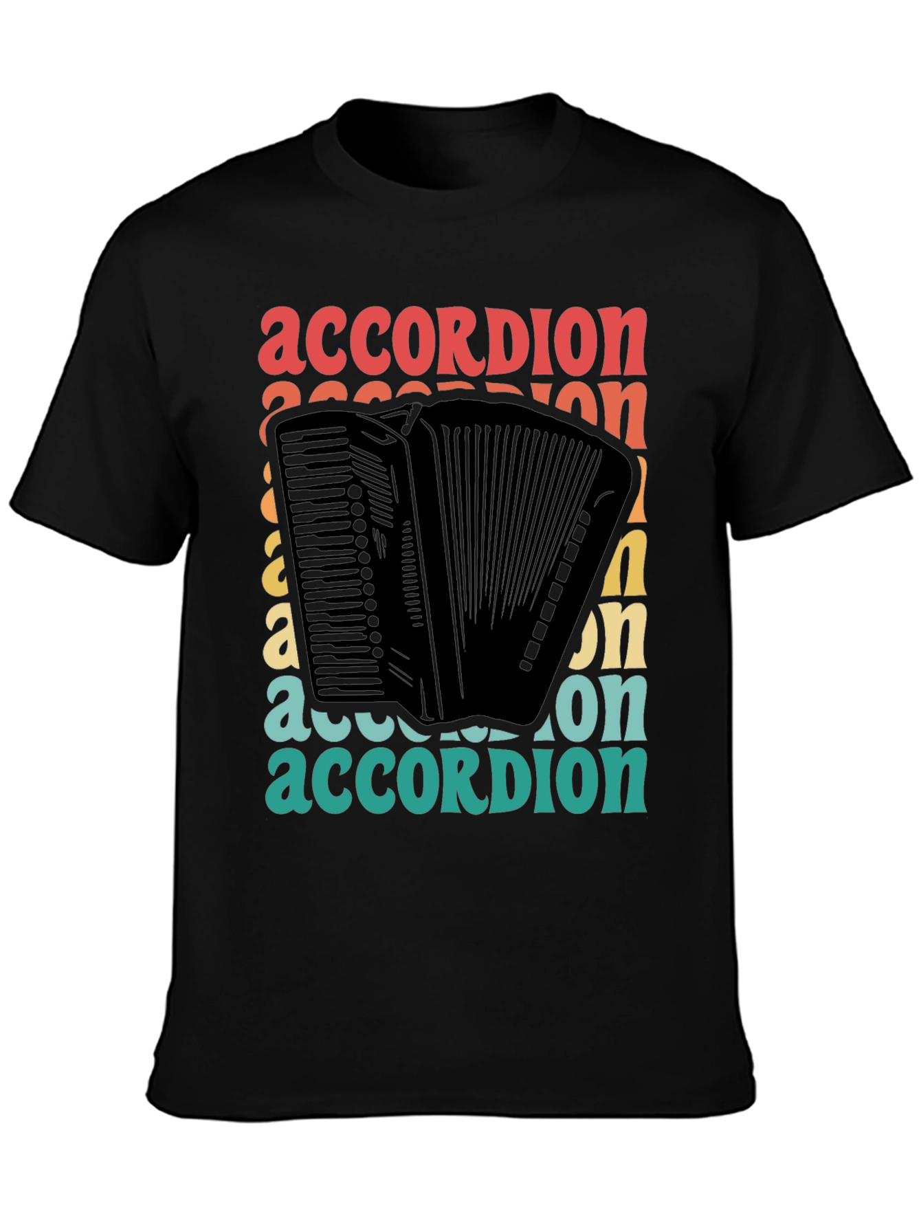 Retro Accordion T-Shirt