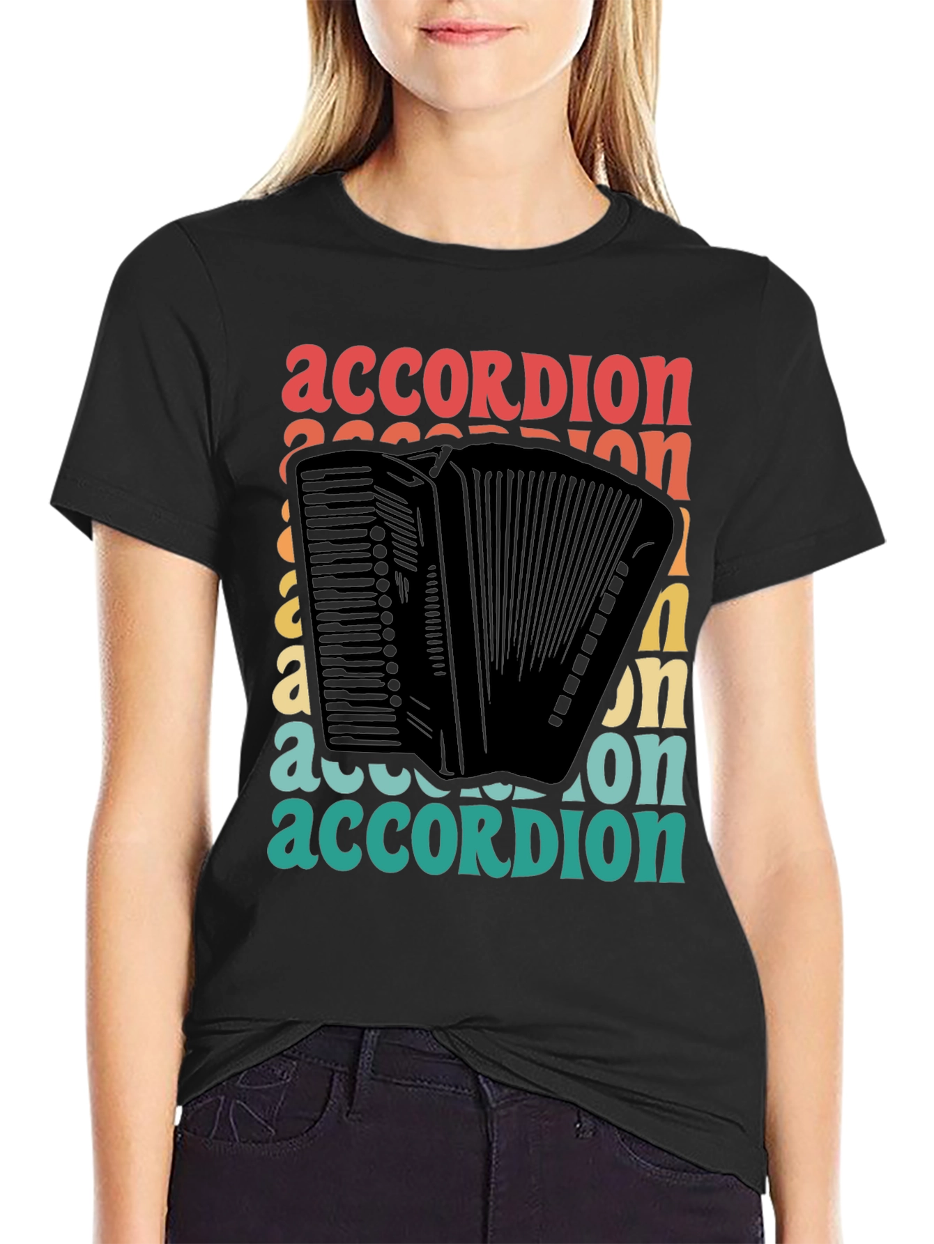 Retro Accordion T-Shirt