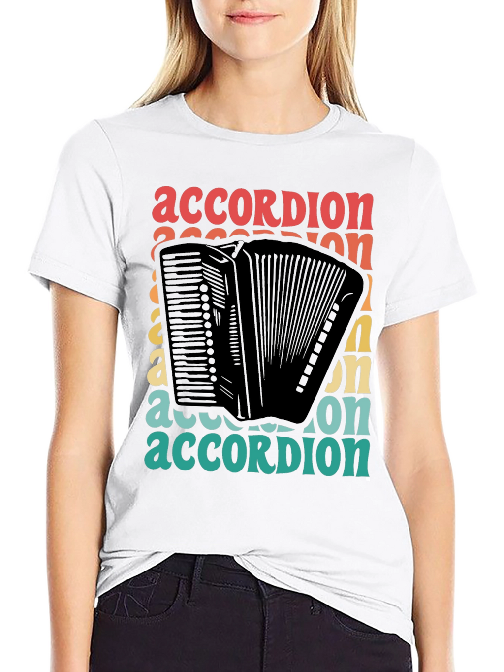 Retro Accordion T-Shirt
