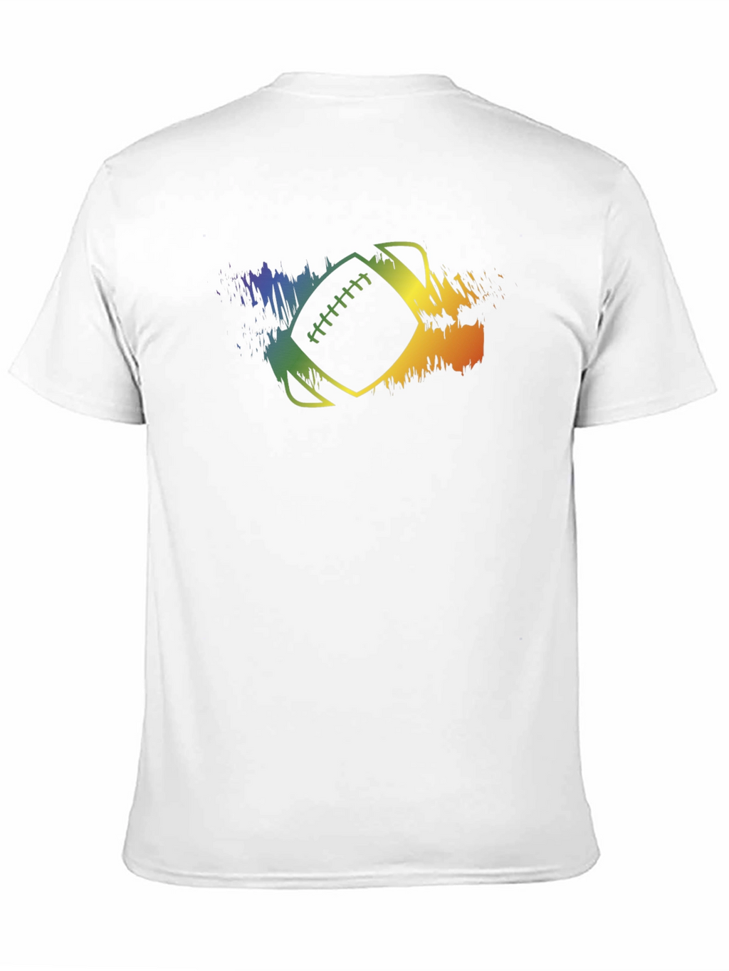Rainbow Football T-Shirt