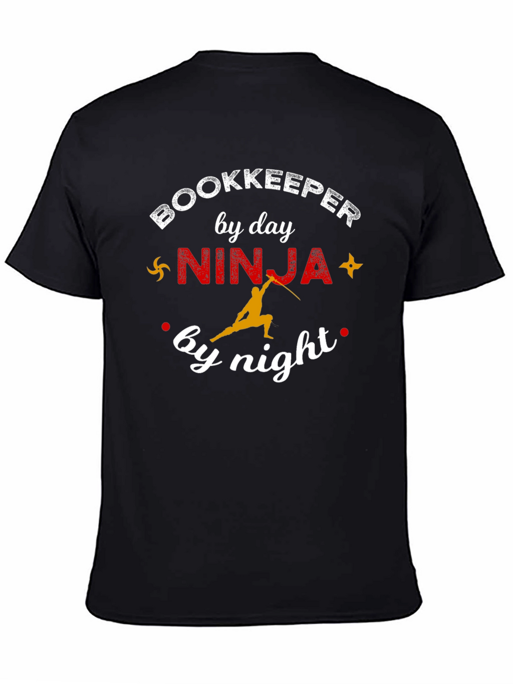 Bookkeeper Ninja T-Shirt - Accountant by Day