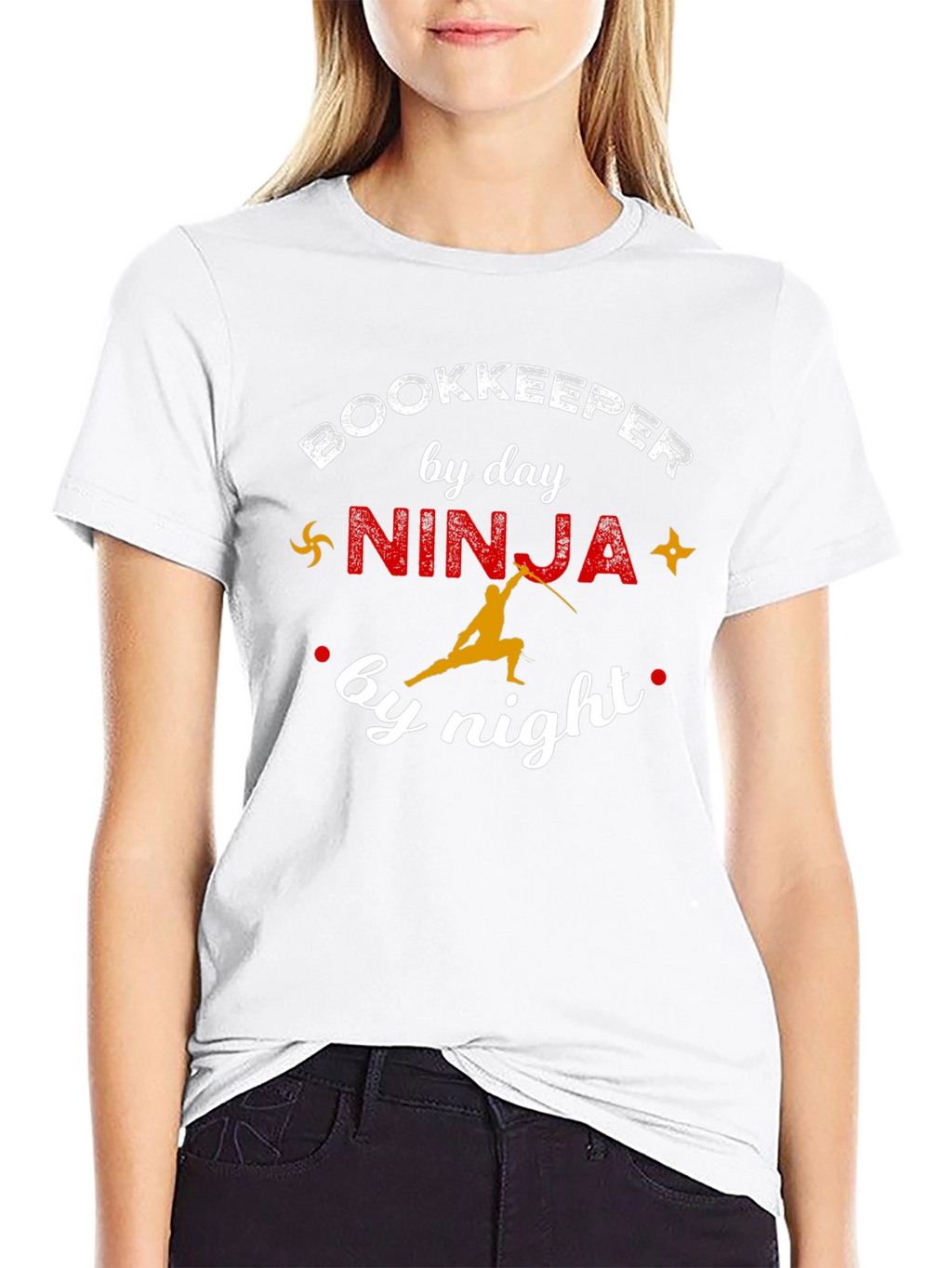 Bookkeeper Ninja T-Shirt - Accountant by Day