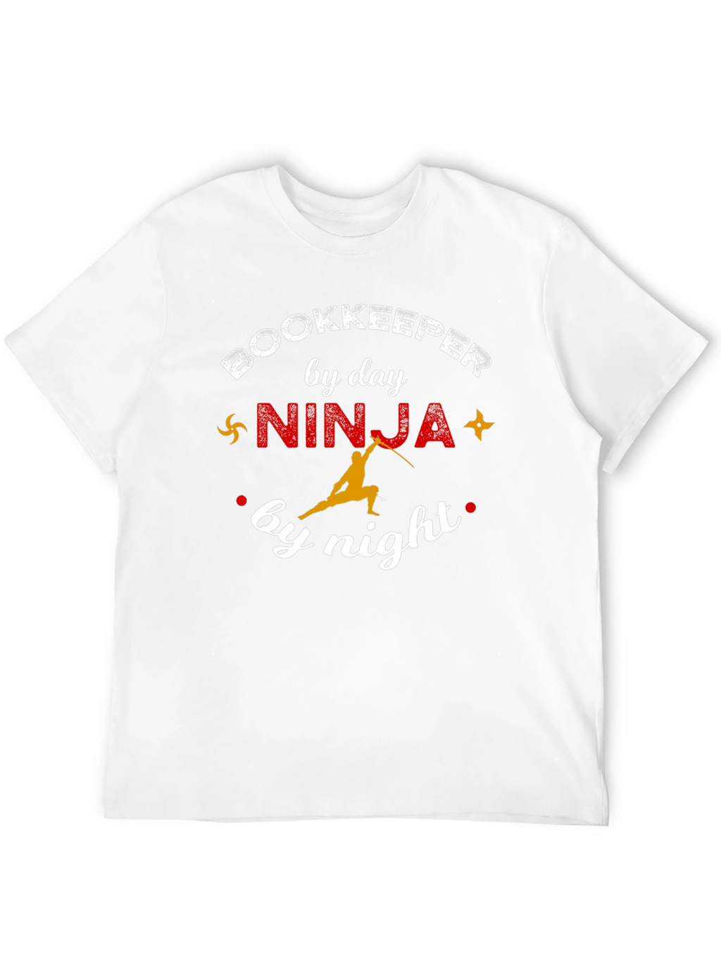 Bookkeeper Ninja T-Shirt - Accountant by Day