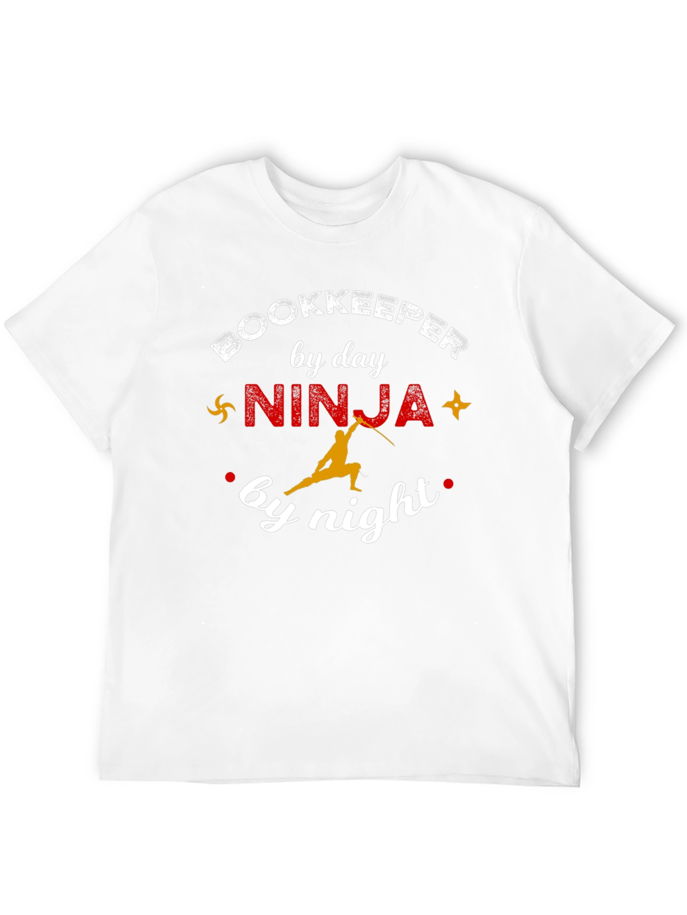 Bookkeeper Ninja T-Shirt - Accountant by Day