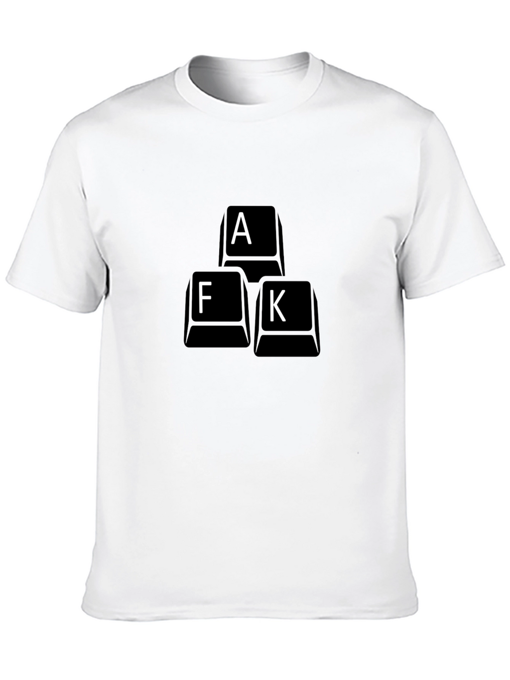 AFK Keyboard Key T-Shirt - Black