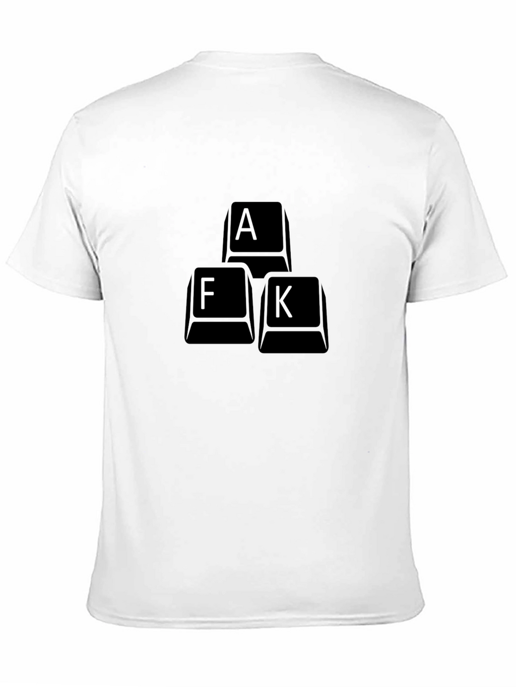 AFK Keyboard Key T-Shirt - Black