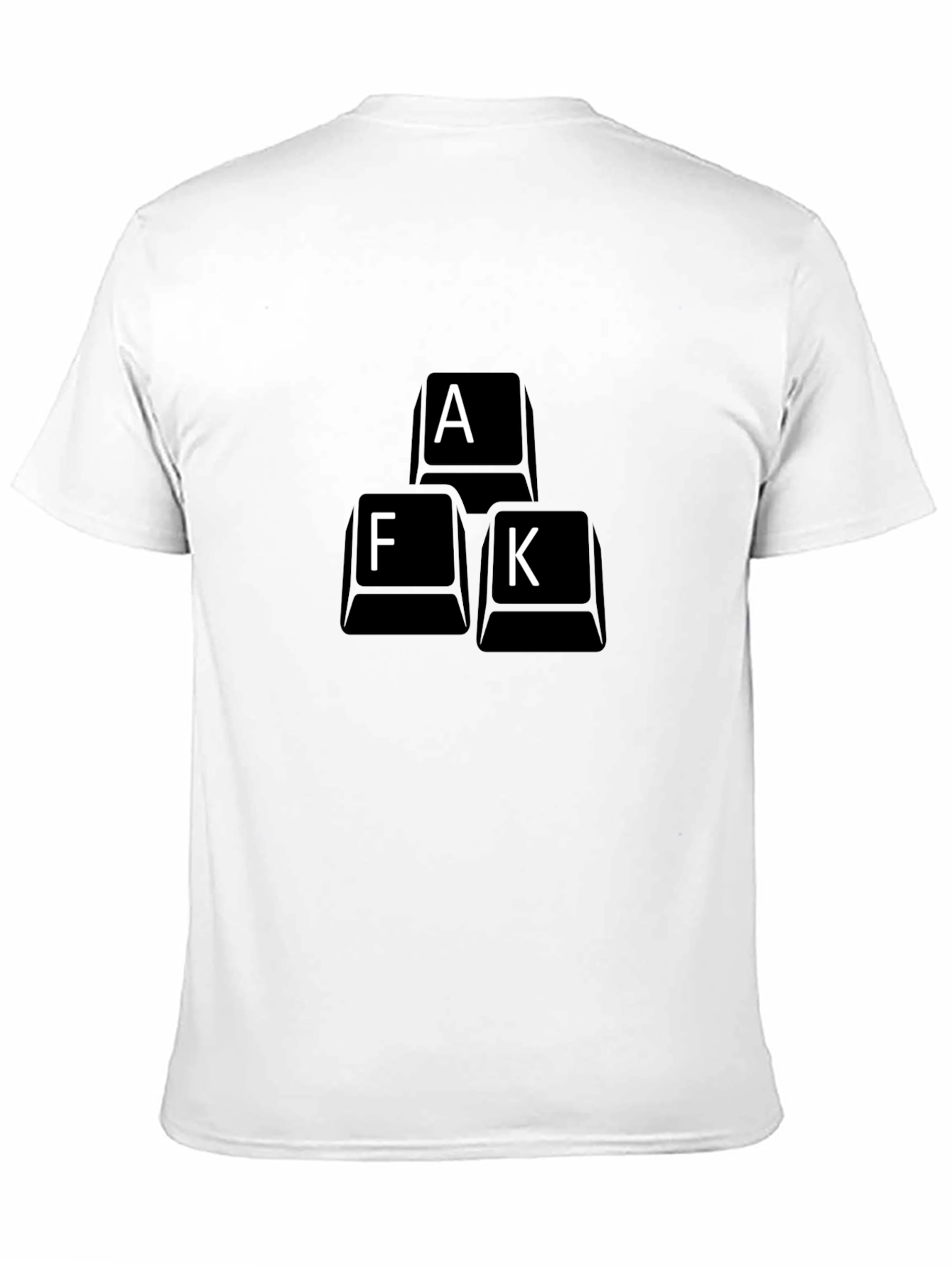 AFK Keyboard Key T-Shirt - Black