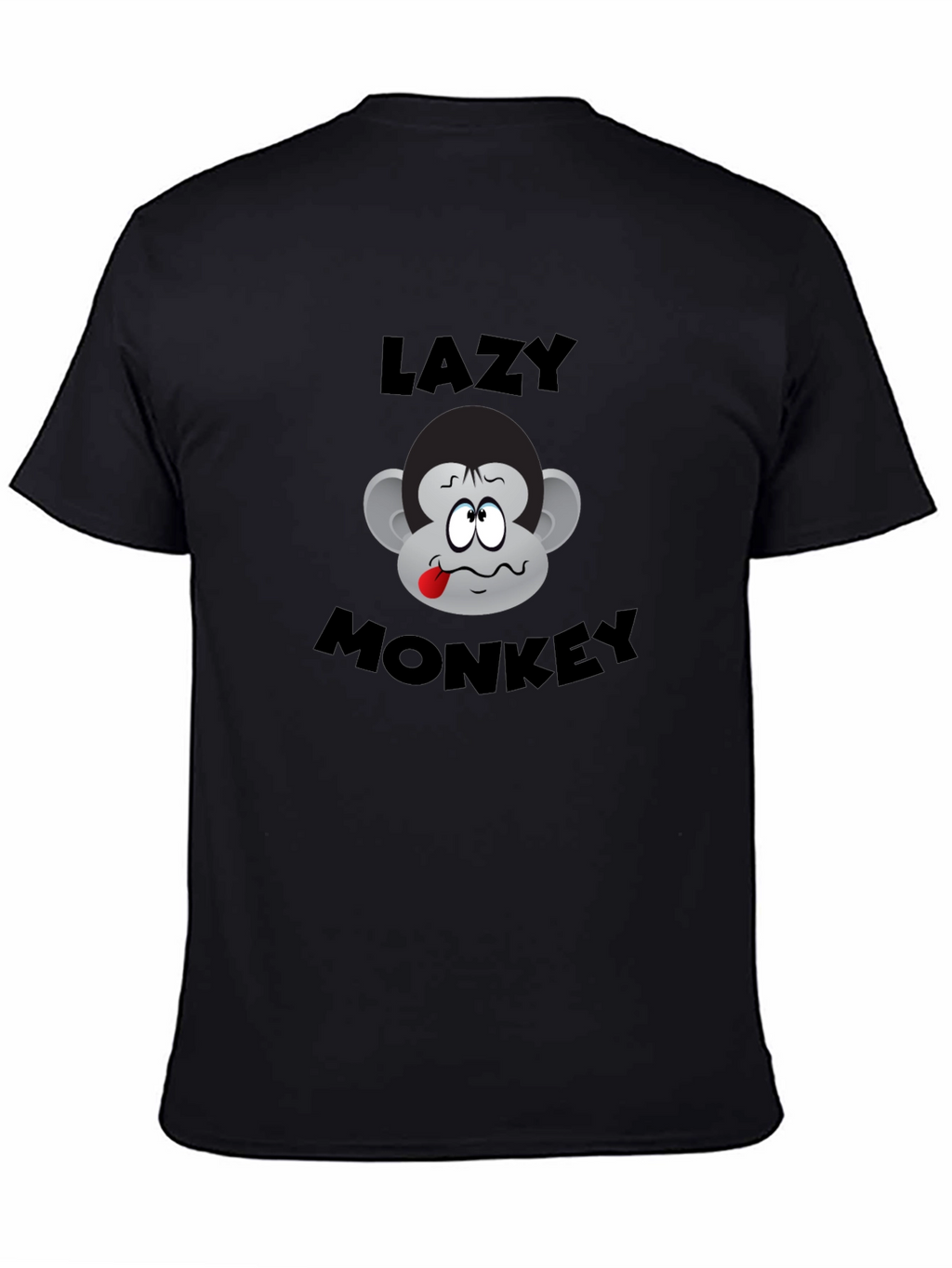 Lazy Monkey Graphic T-Shirt