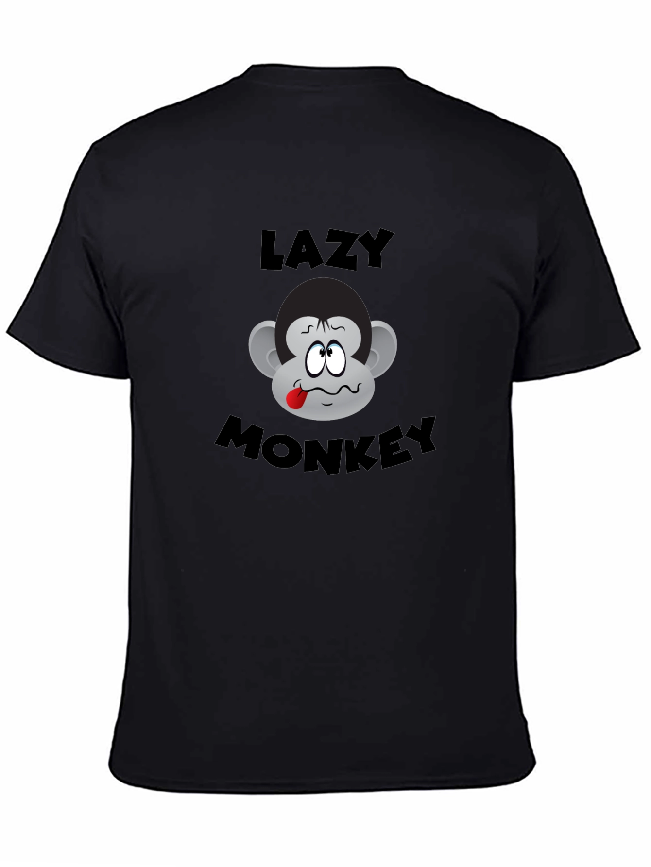 Lazy Monkey Graphic T-Shirt