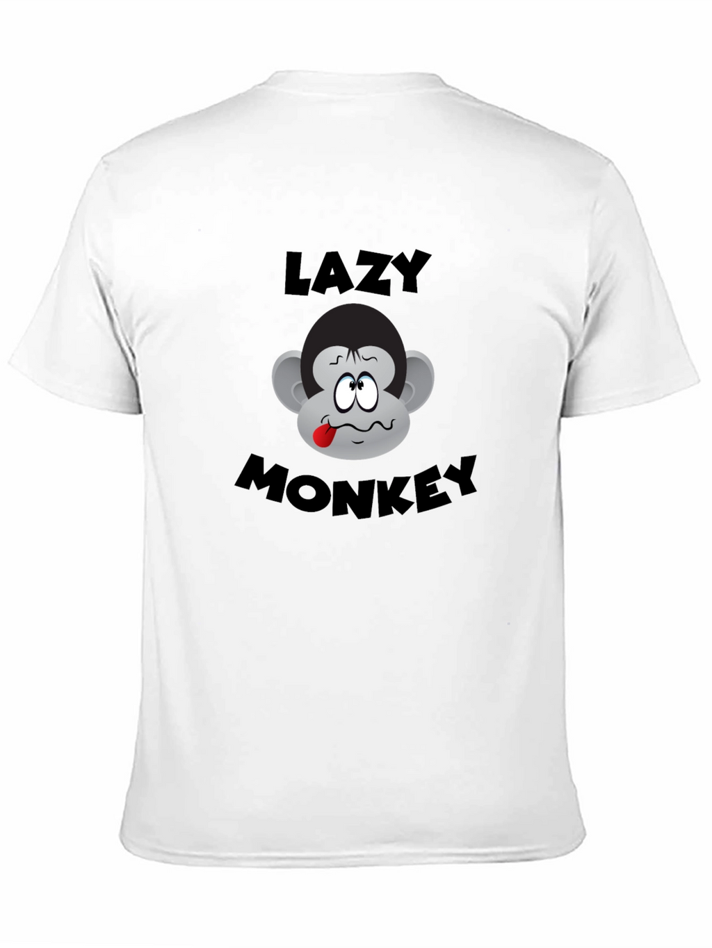 Lazy Monkey Graphic T-Shirt