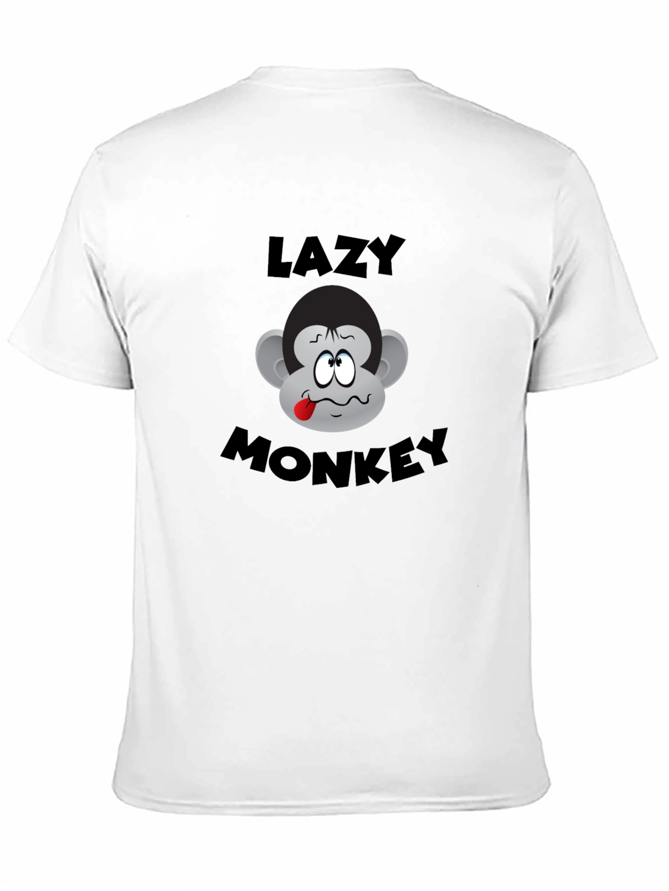 Lazy Monkey Graphic T-Shirt