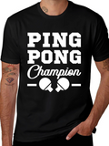 Ping Pong Champion Graphic T-Shirt