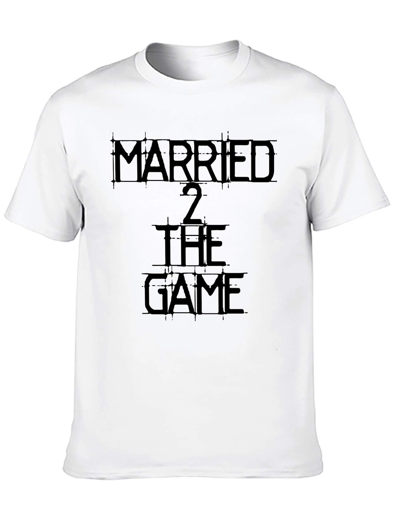 Married 2 The Game T-Shirt - Black Graphic Tee