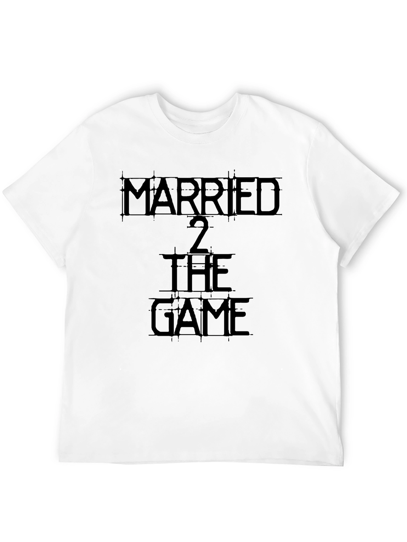 Married 2 The Game T-Shirt - Black Graphic Tee