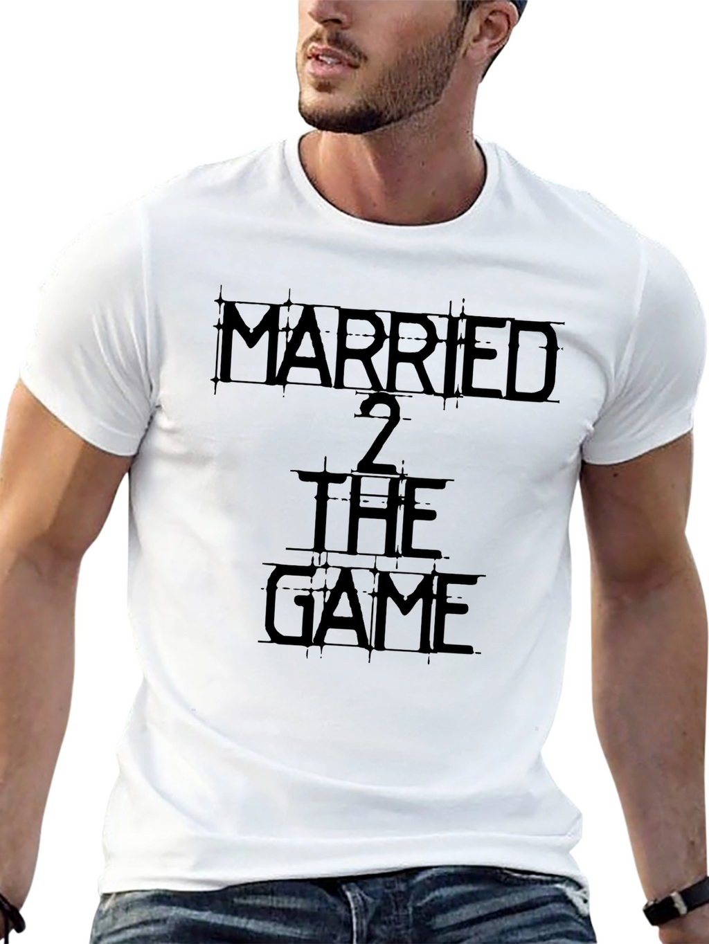 Married 2 The Game T-Shirt - Black Graphic Tee