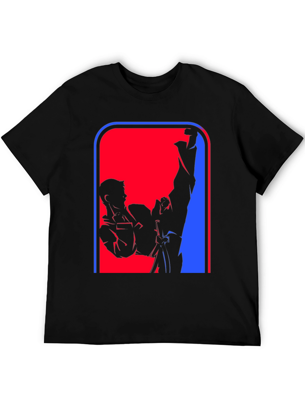 Martial Arts Silhouette Graphic Tee