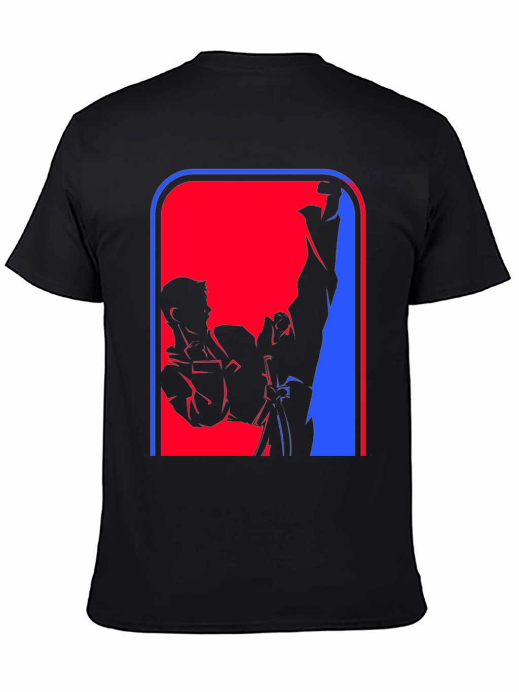 Martial Arts Silhouette Graphic Tee