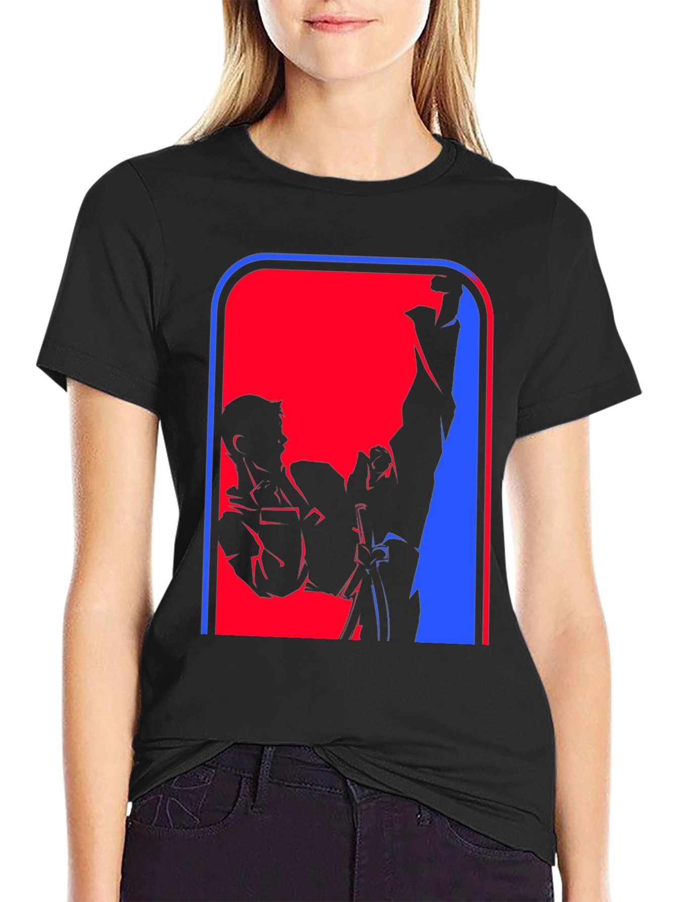 Martial Arts Silhouette Graphic Tee