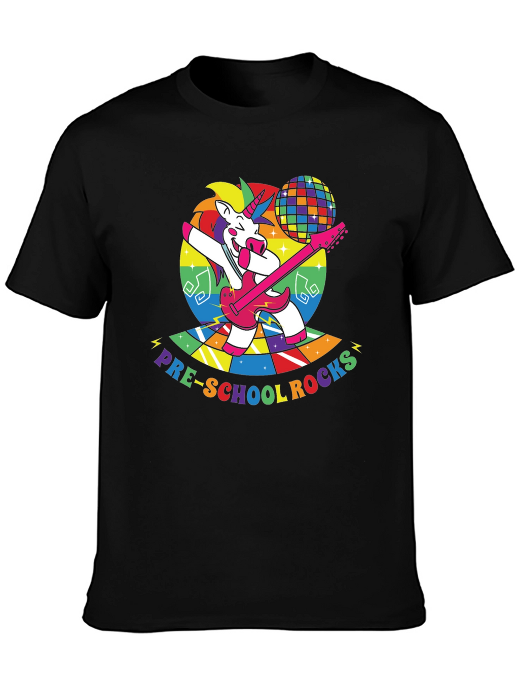 Pre-School Rocks Unicorn T-Shirt