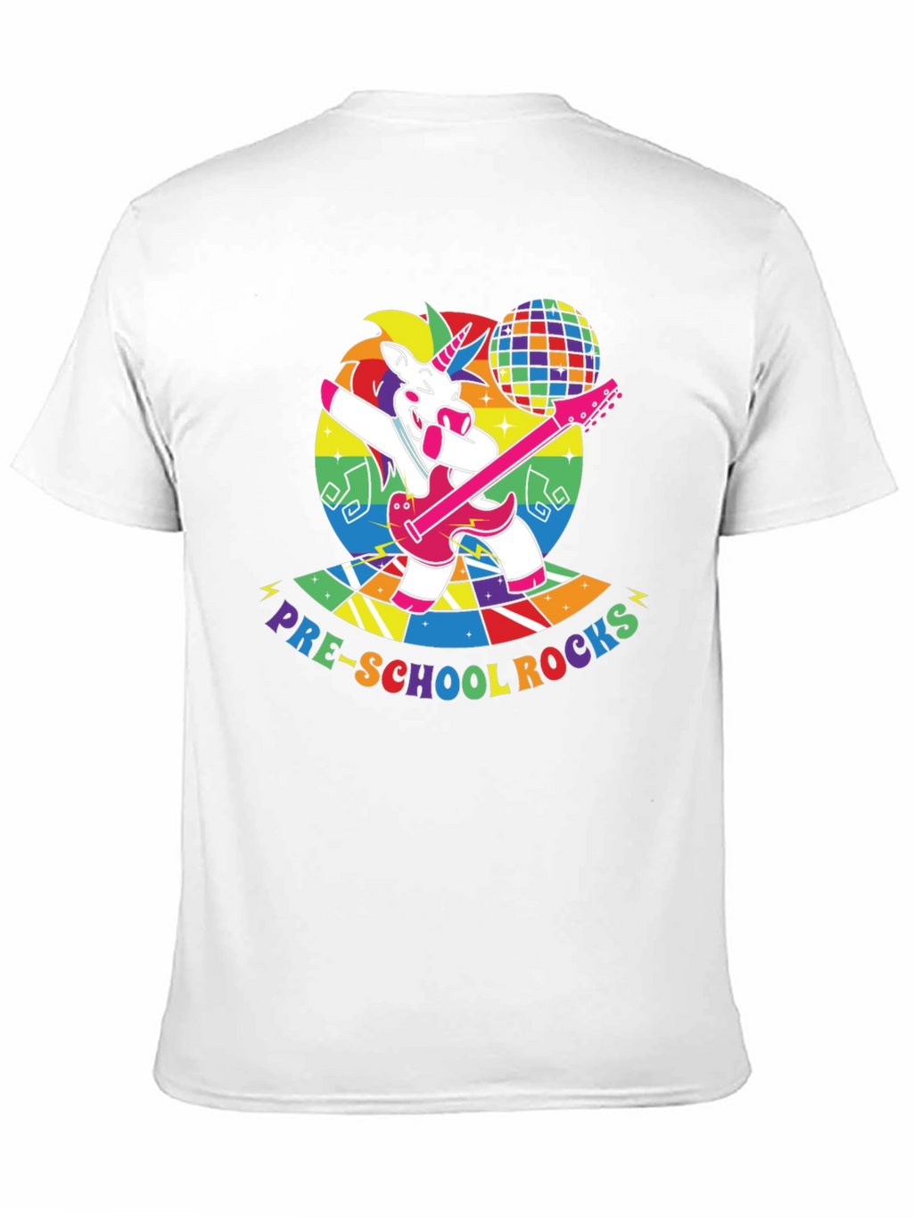 Pre-School Rocks Unicorn T-Shirt